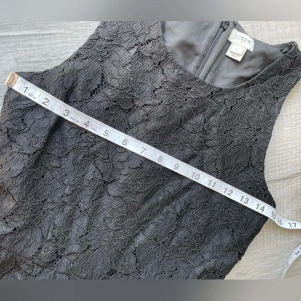 J. Crew Factory lace dress, size 0.